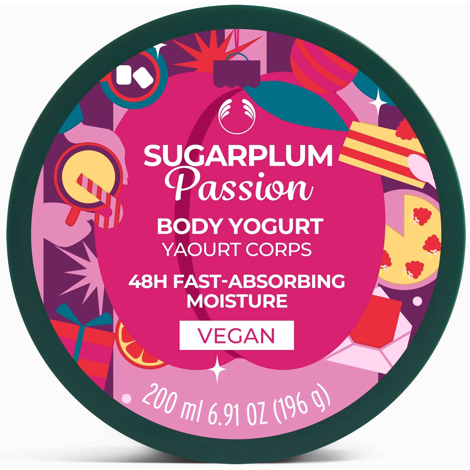 The Body Shop Sugarplum Passion Body Yogurt 200 ml