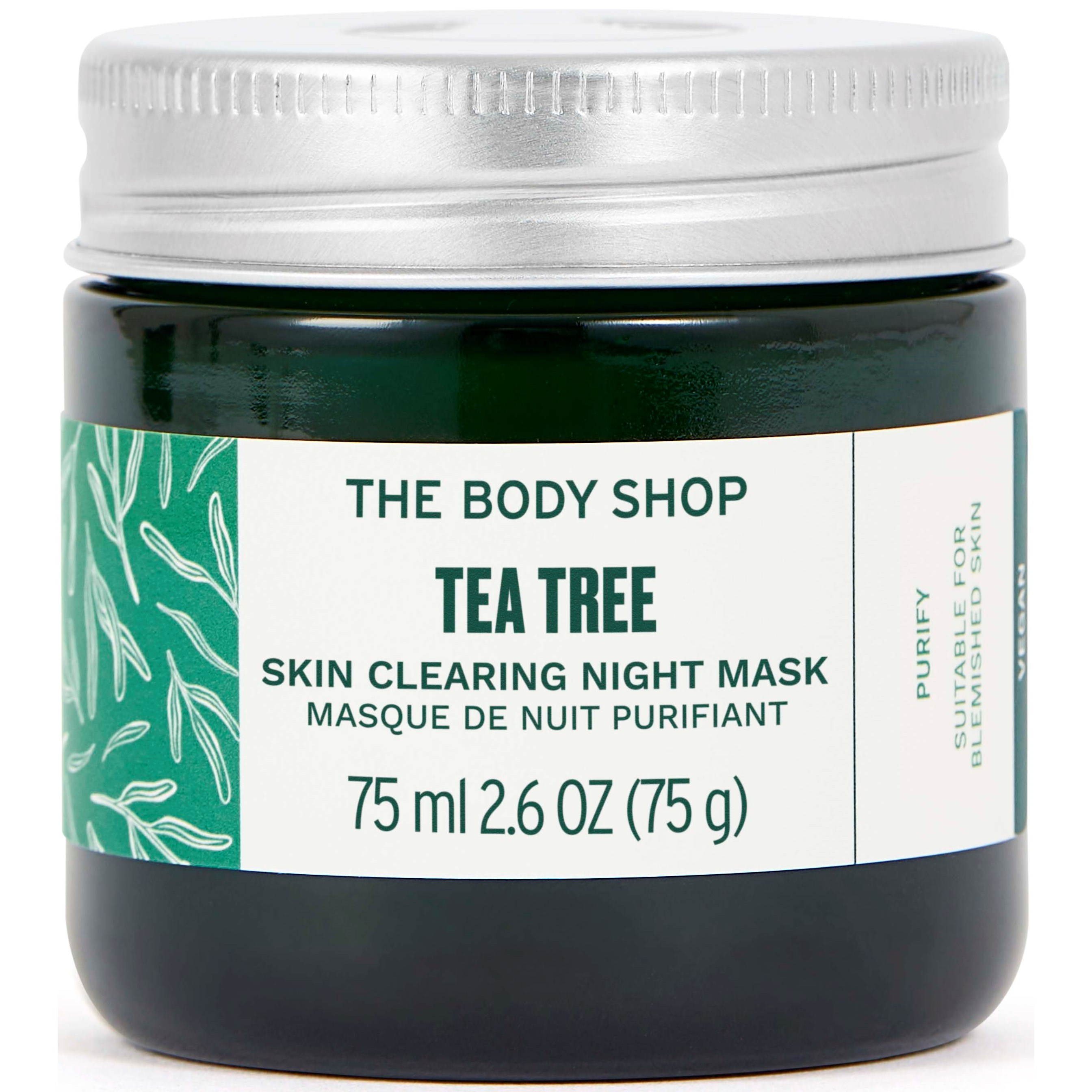 Läs mer om The Body Shop Tea Tree Skin Clearing Night Mask 75 ml
