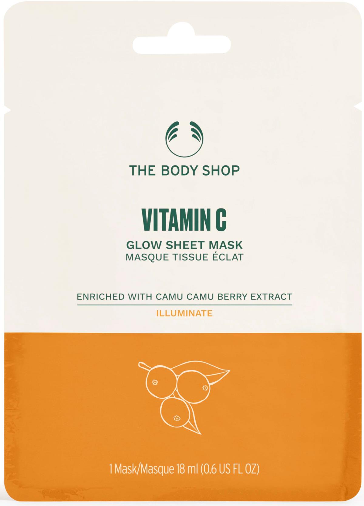 The Body Shop Vitamin C Glow Sheet Mask 18 ml