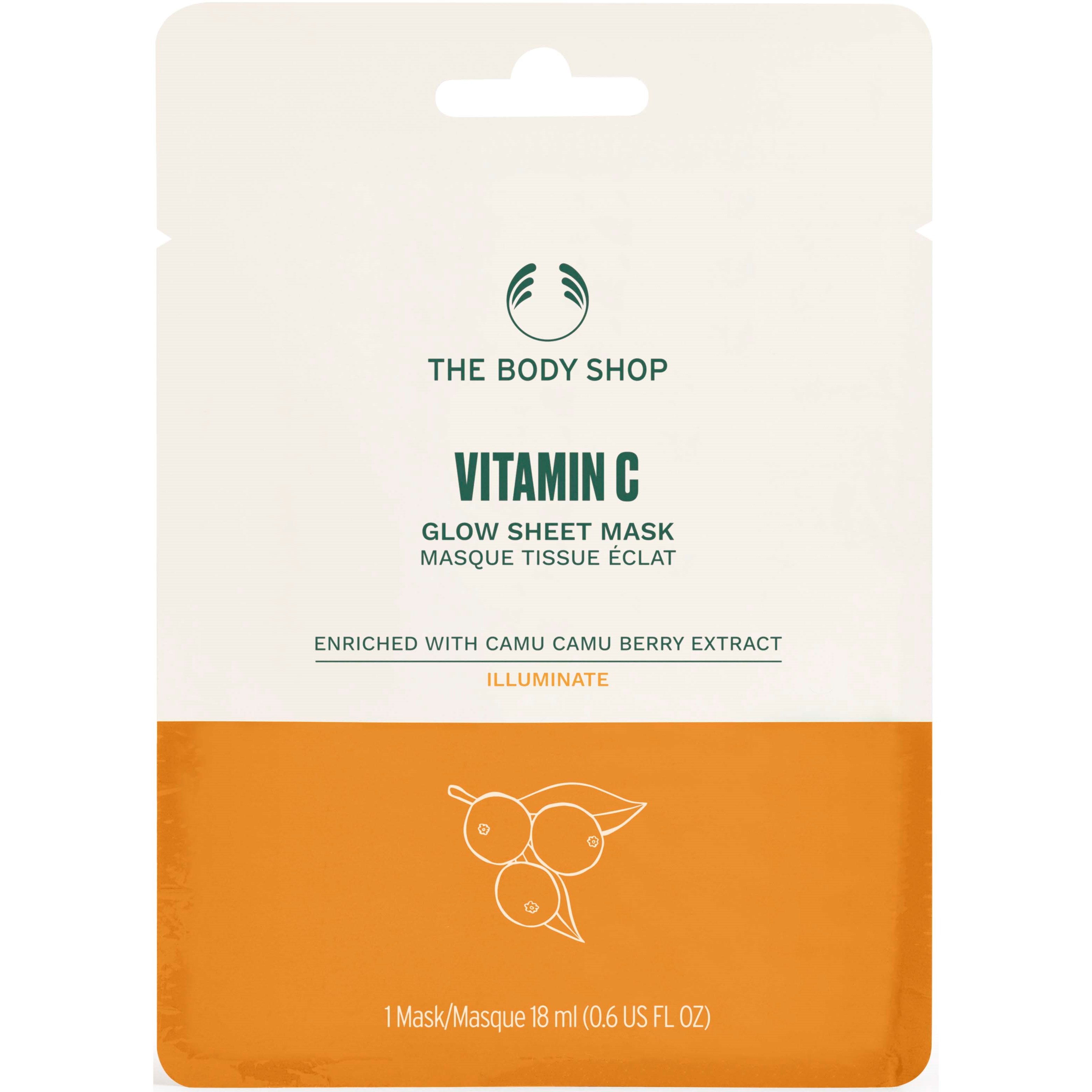 The Body Shop Vitamin C Glow Sheet Mask 18 ml