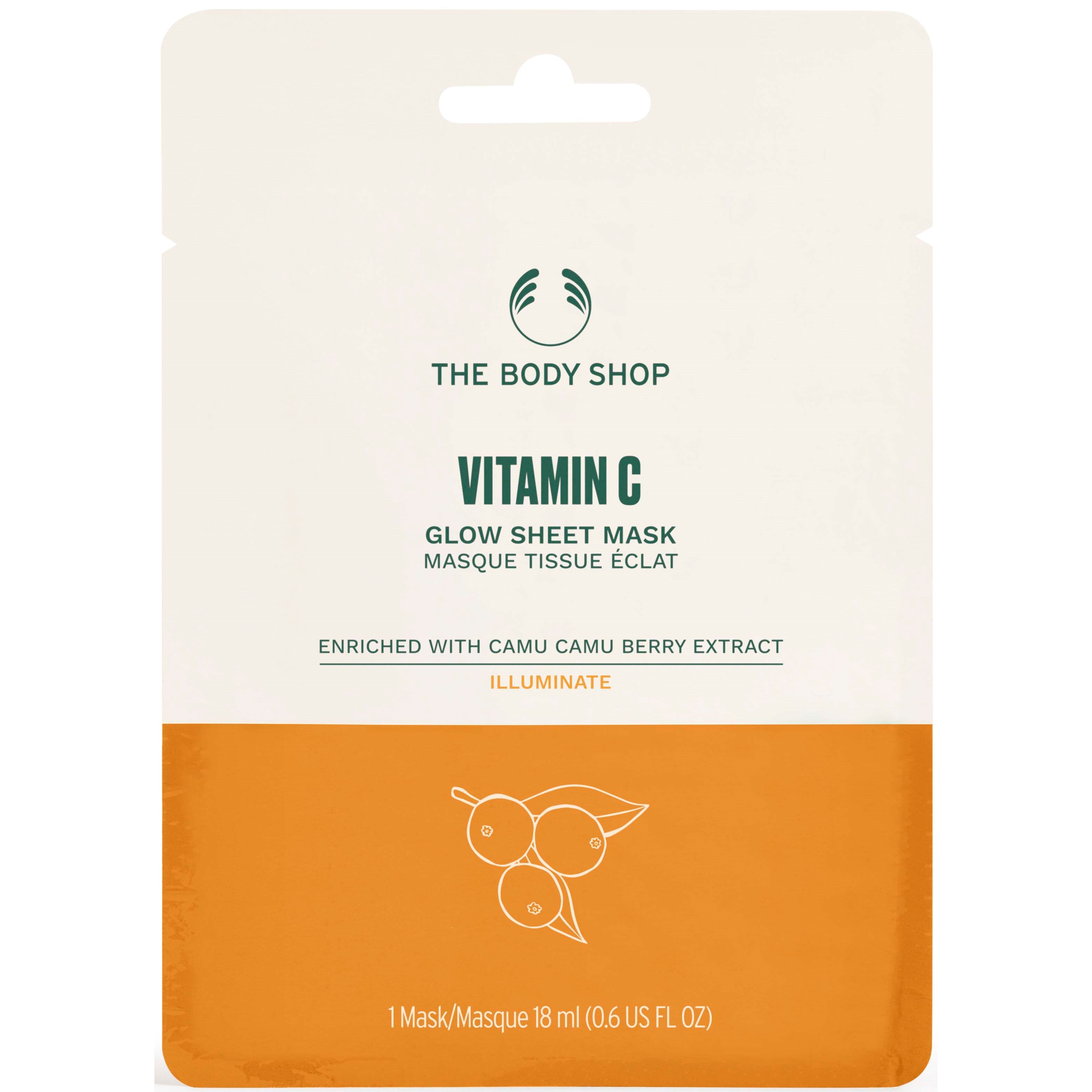 The Body Shop Vitamin C Glow Sheet Mask 18 ml