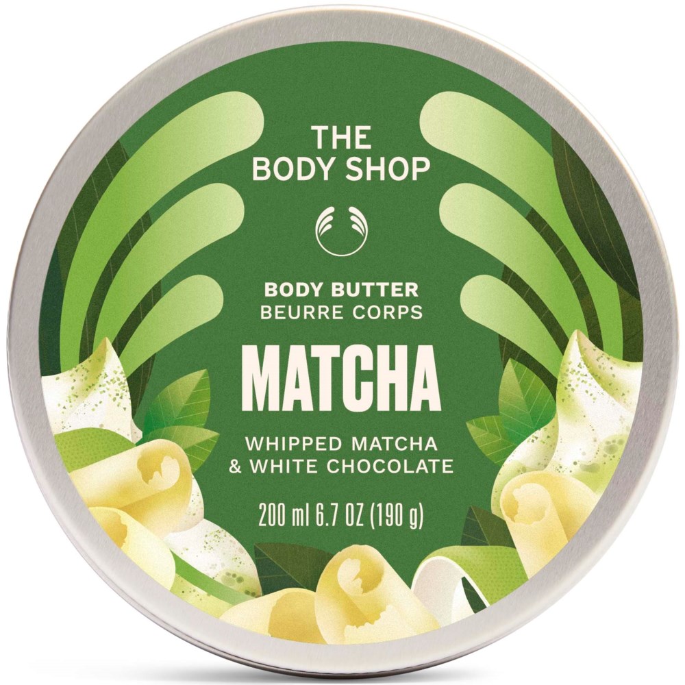 The Body Shop The Body Shop Matcha Whipped Matcha & White Chocolate Body Butter 200 ml
