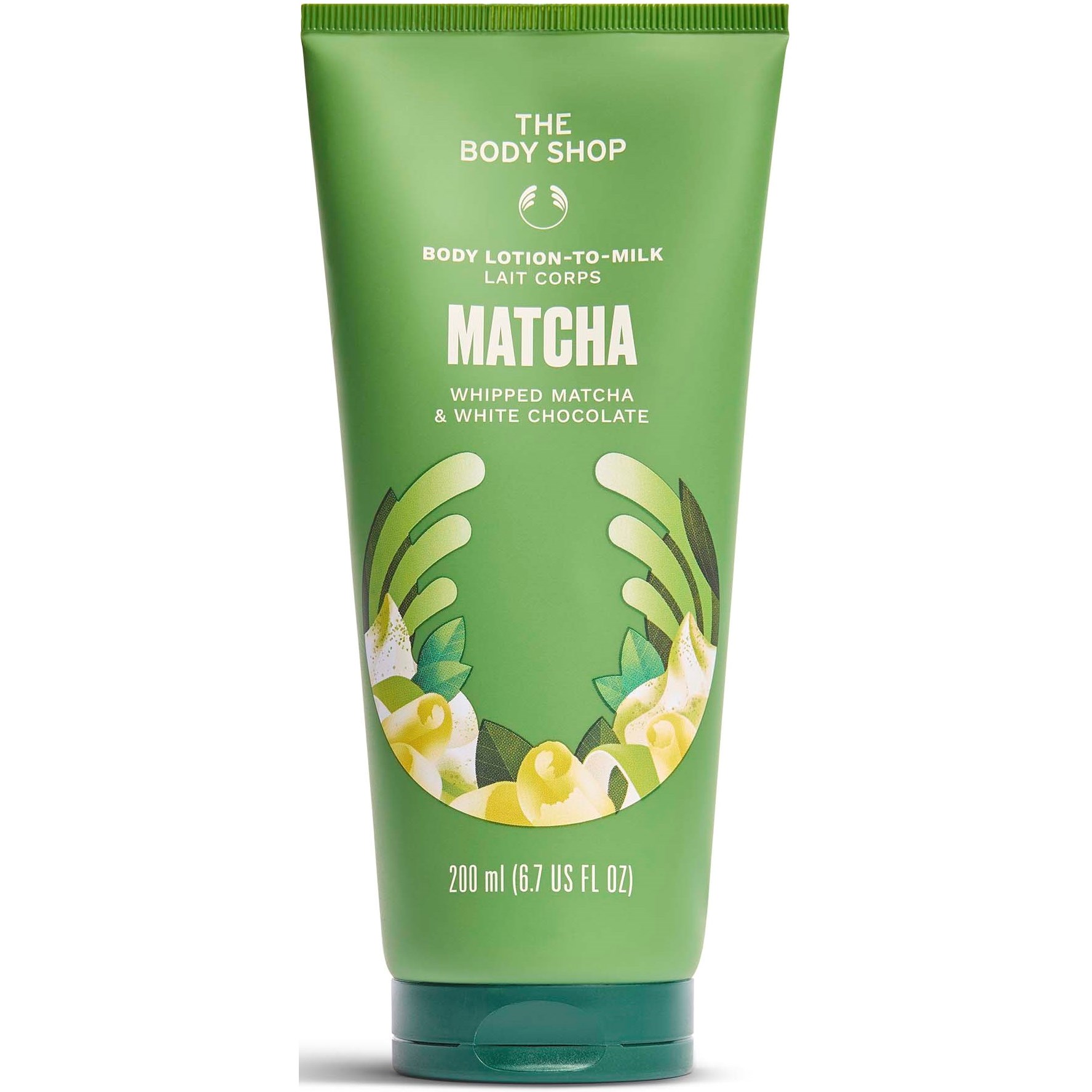The Body Shop Matcha Whipped Matcha & White Chocolate Body Lotion-to- Milk 200 ml