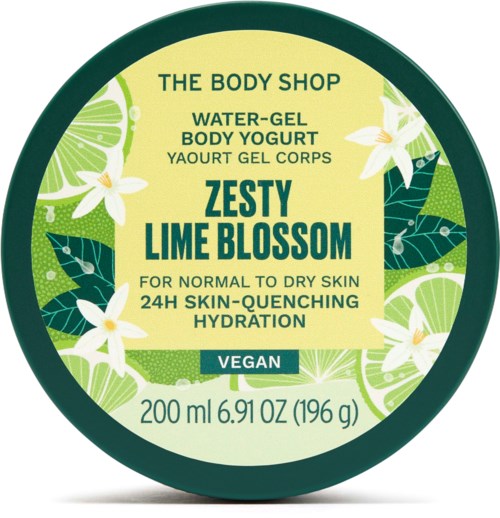 The Body Shop Zesty Lime Blossom WaterGel Body Yogurt 200 ml