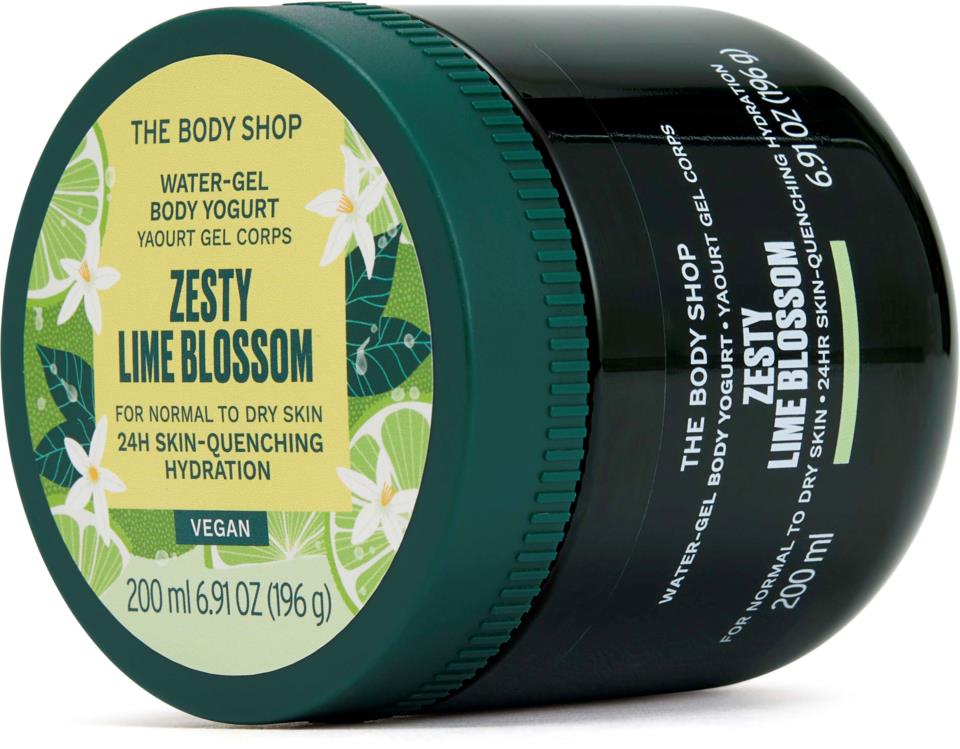 The Body Shop Zesty Lime Blossom Water-Gel Body Yogurt 200 ml