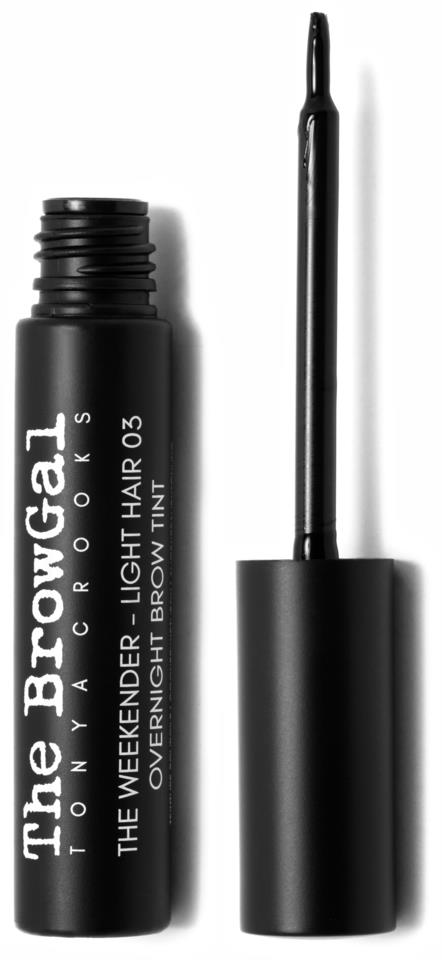 The BrowGal The Weekender Overnight Brow Tint 03 Light Hair