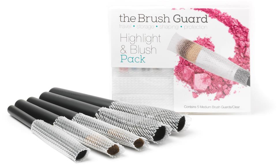 The Brush Guard Highlight and Blush Pack Clear