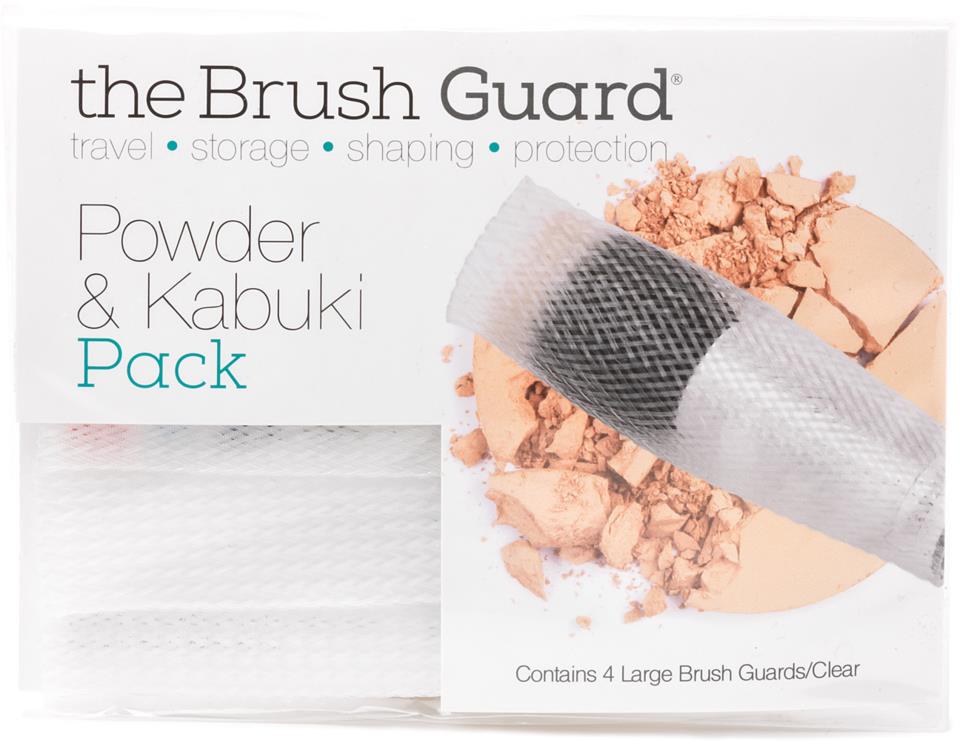 The Brush Guard Kabuki/Powder Pack Clear