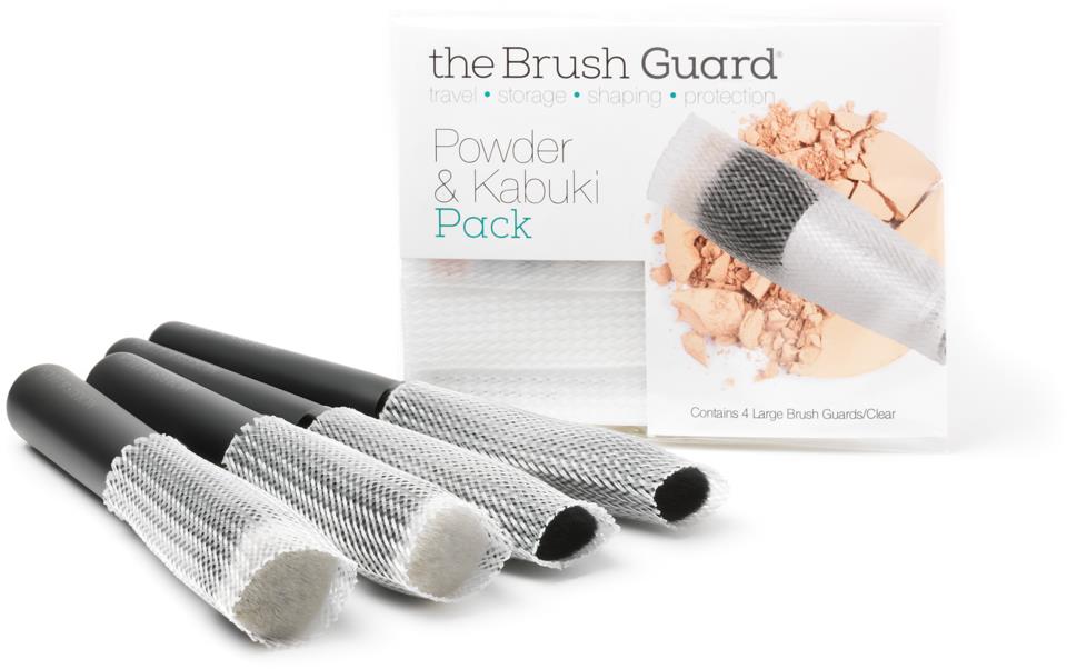 The Brush Guard Kabuki/Powder Pack Clear
