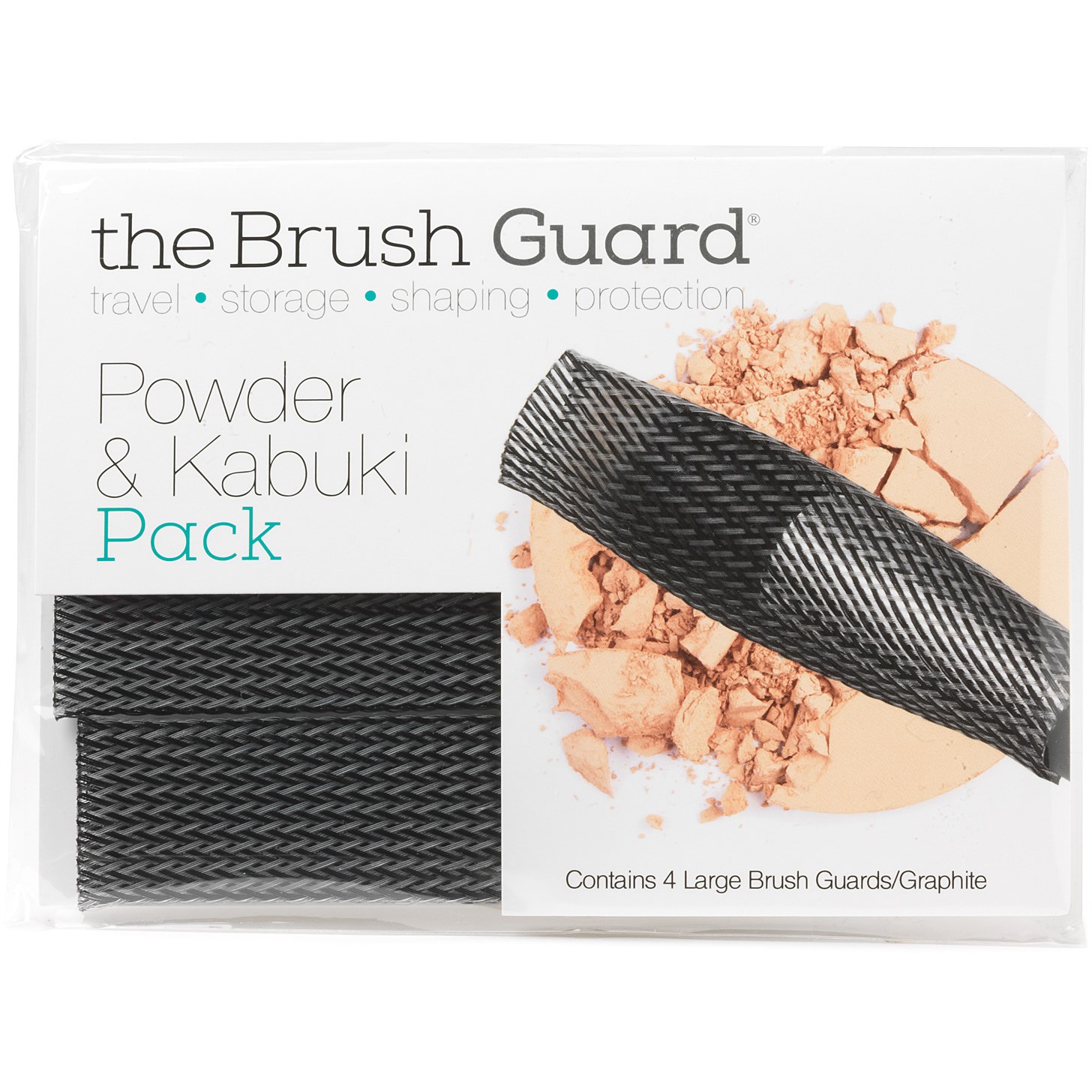 The Brush Guard Kabuki/Powder Pack Graphite