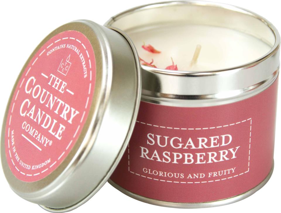 The Country Candle Company Pastels Collection Sugared Raspbe