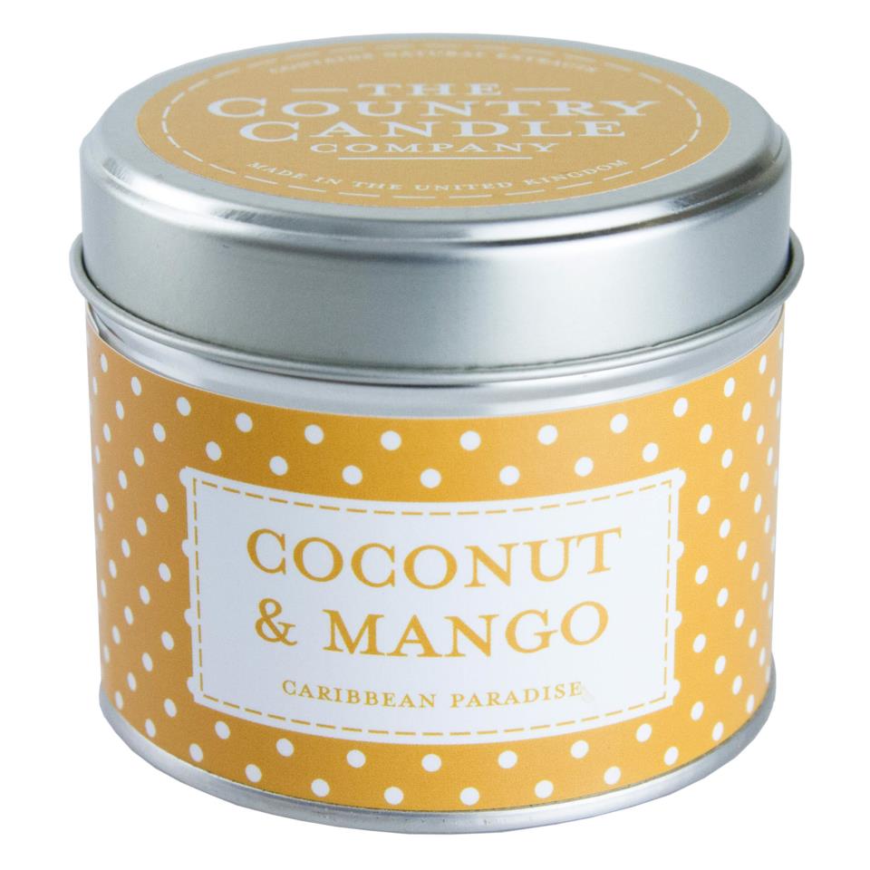The Country Candle Company Polka Dot Collection Coconut & Ma