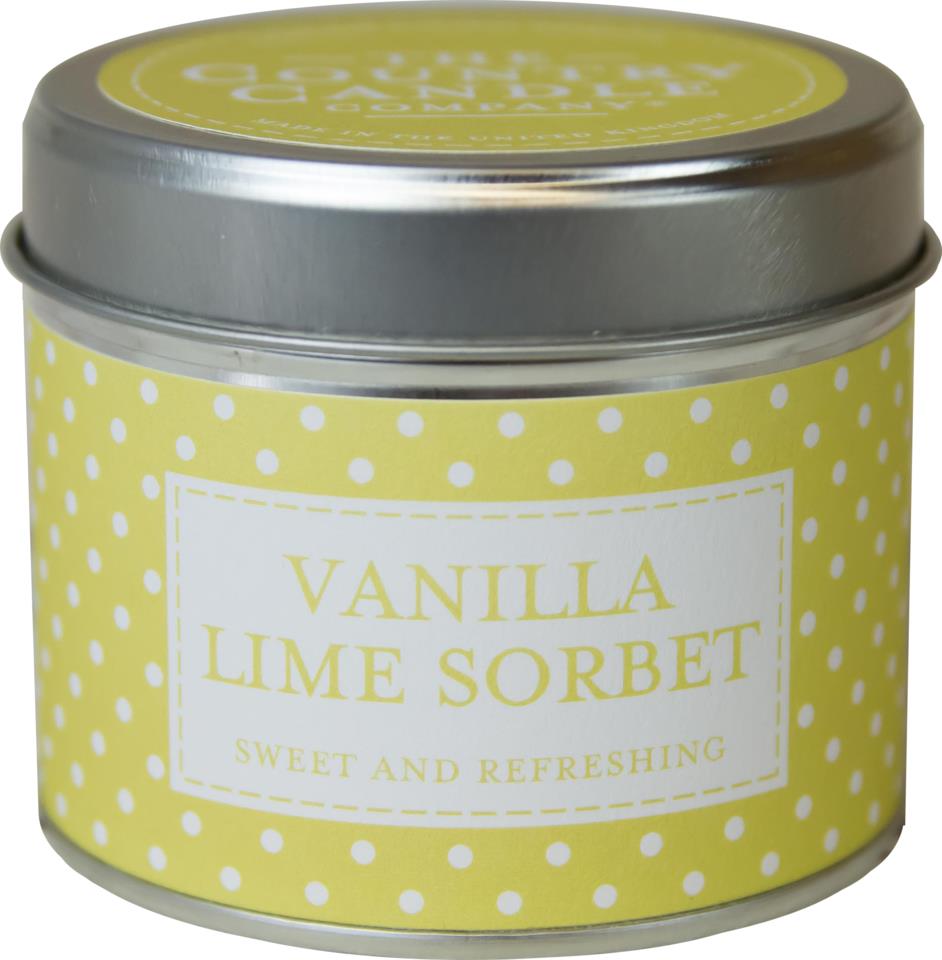 The Country Candle Company Polka Dot Collection Vanilla Lime