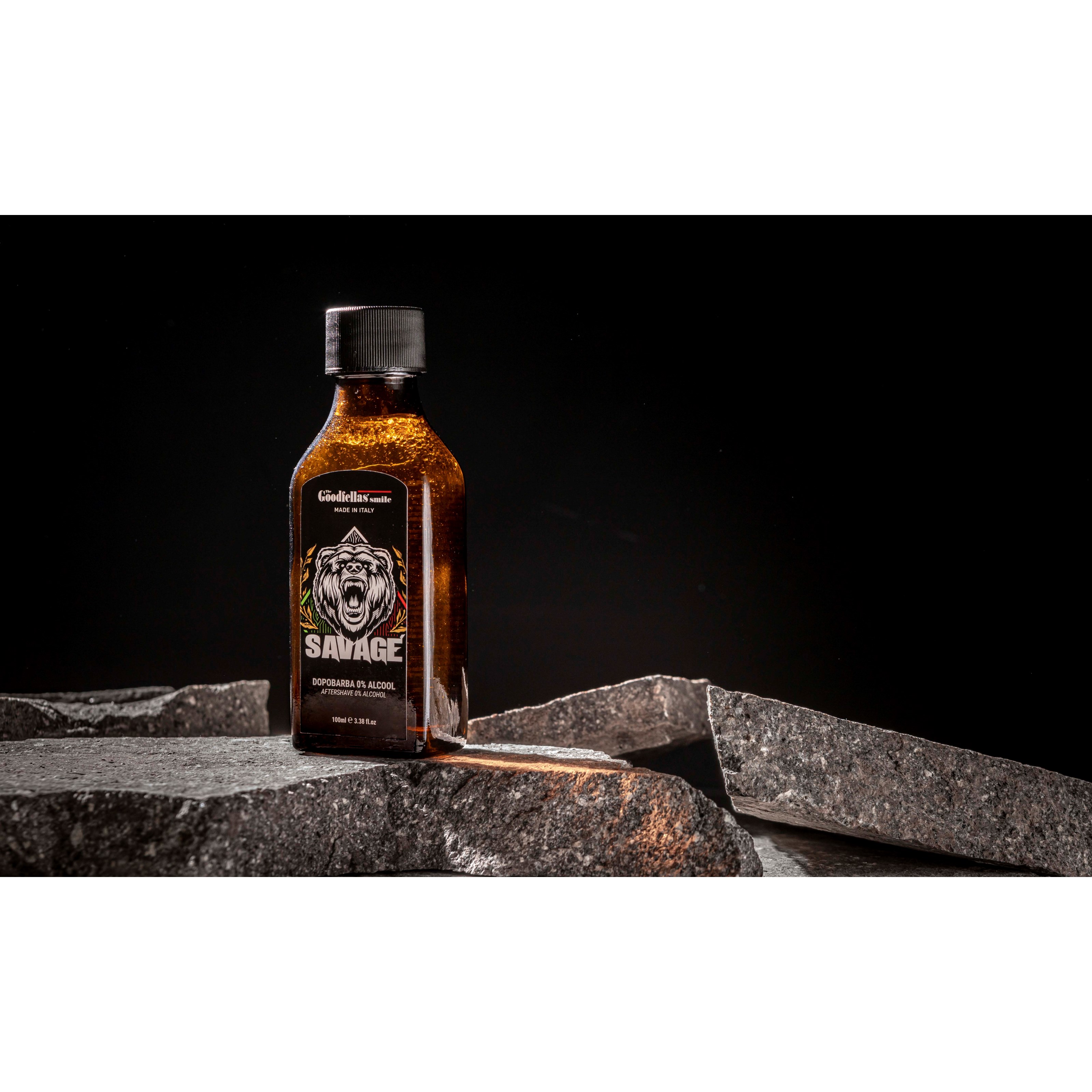 The Goodfellas' Smile After Shave Zero Alcohol Savage 100 ml (obrázok 4)