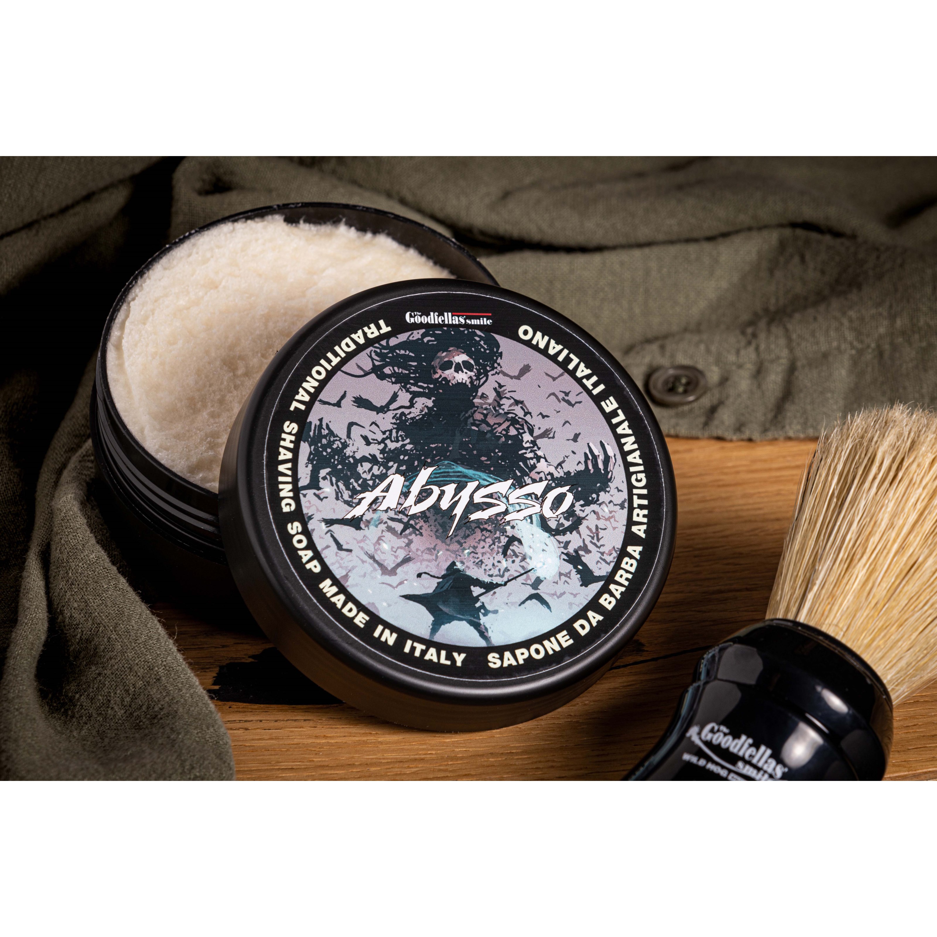 The Goodfellas' Smile Shaving Soap Abysso 100 ml (obrázok 2)
