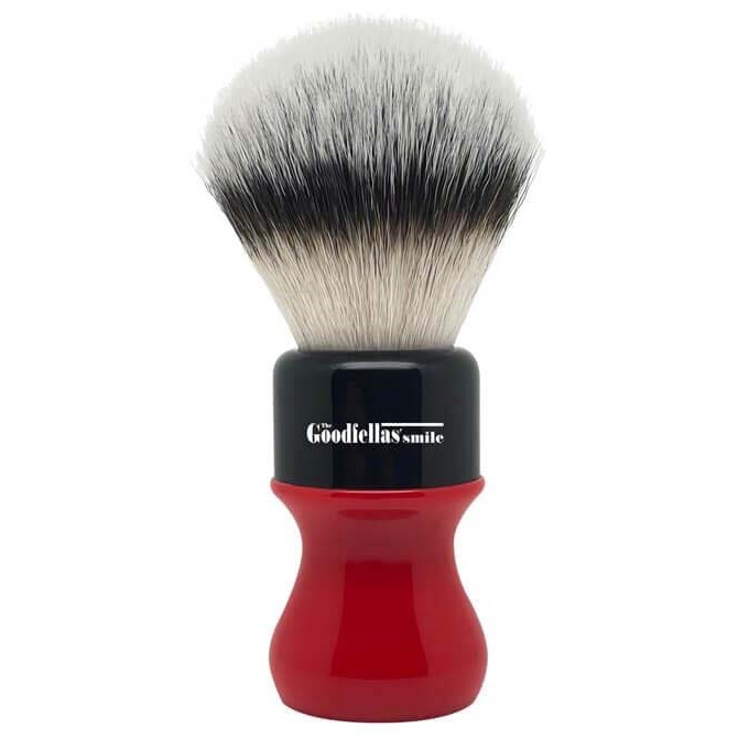 The Goodfellas Smile Synthetic Shaving Brush Red Evil 26 cm