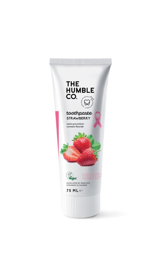 The Humble Brush Natural Toothpaste Kids Strawberry
