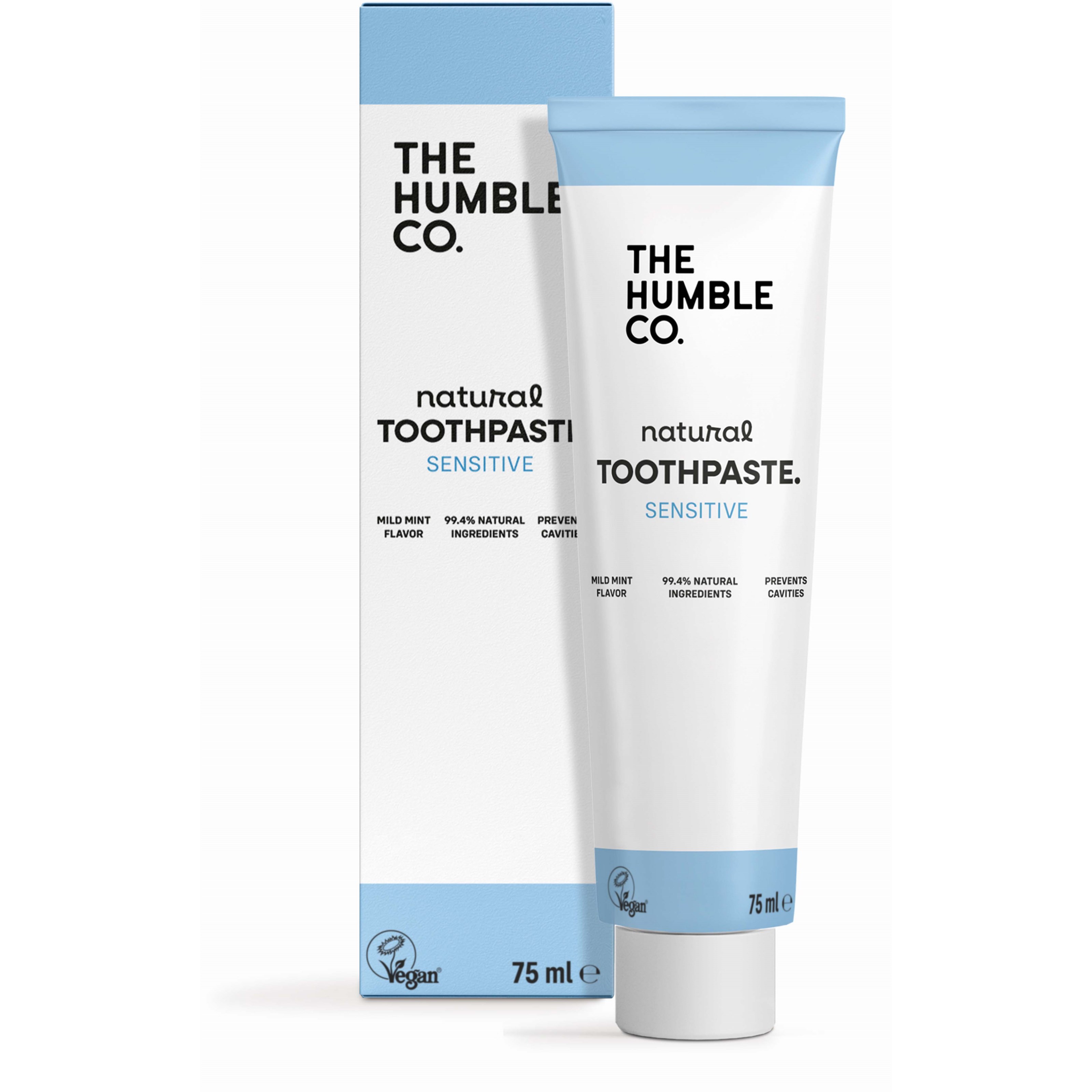 The Humble Co. Humble Toothpaste - Sensitive, Mint 75 ml billede