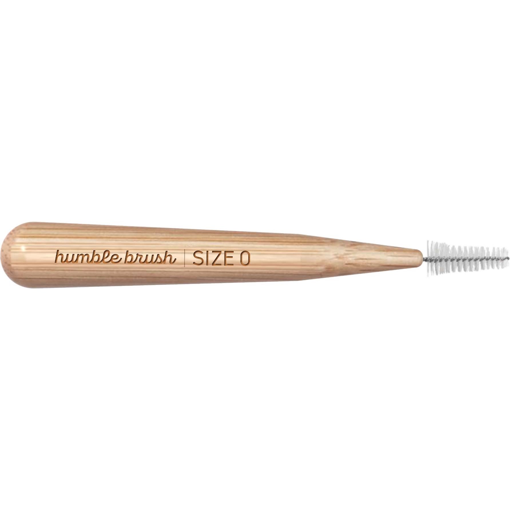 The Humble Co. Interdental Bamboo Brush 6-pack Size 0 Purple (obrázok 3)