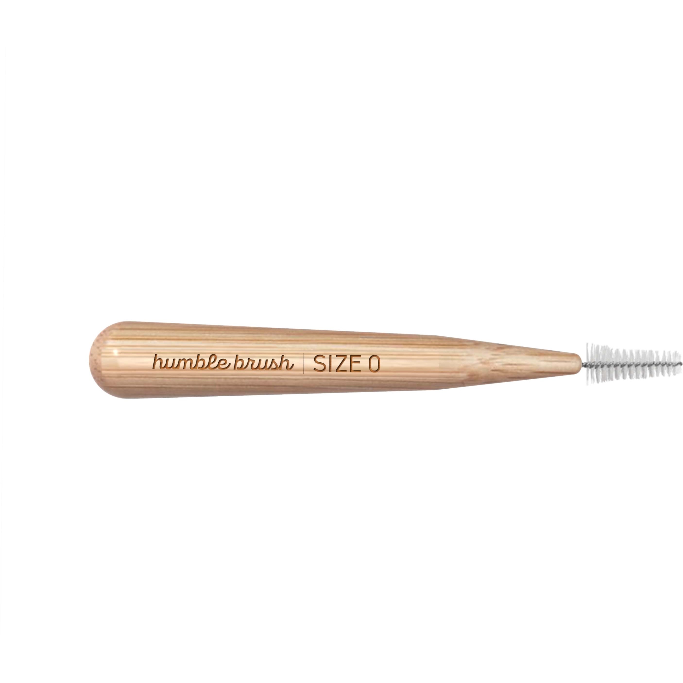 The Humble Co. Interdental Bamboo Brush 6-pack Size 0 Purple (obrázok 4)