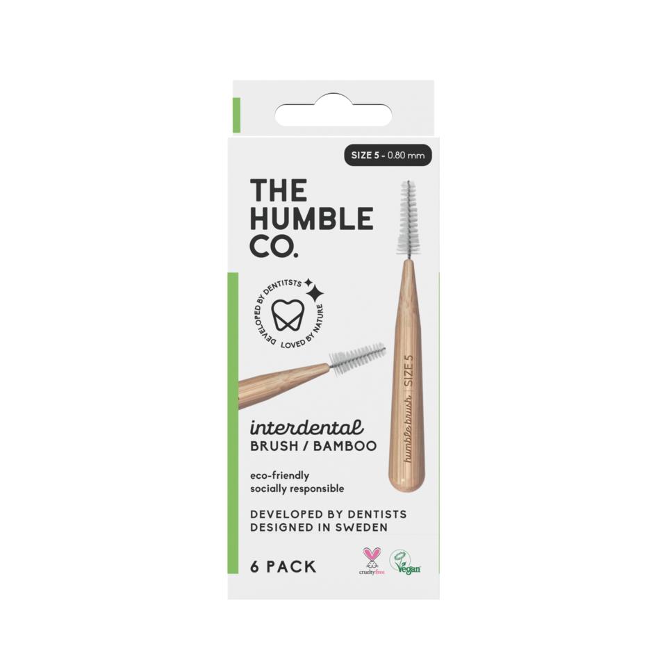 The Humble Co. Bamboo Interdental Brush Size 5 Green