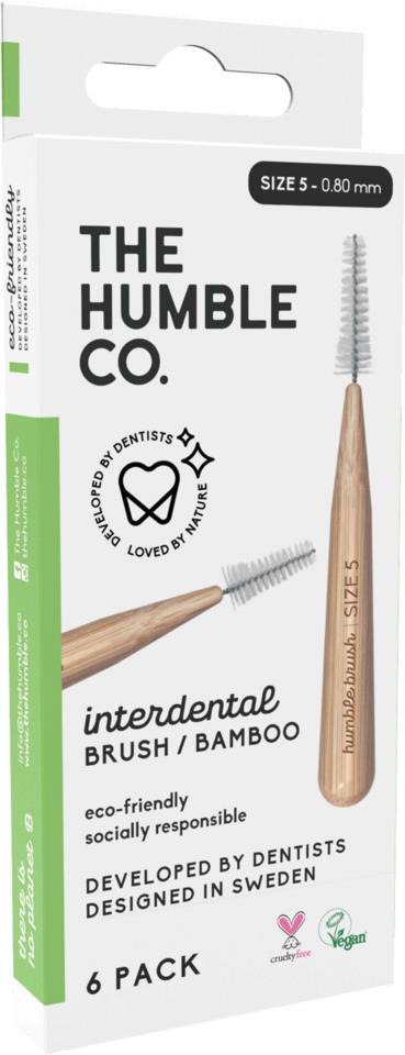 The Humble Co. Bamboo Interdental Brush Size 5 Green