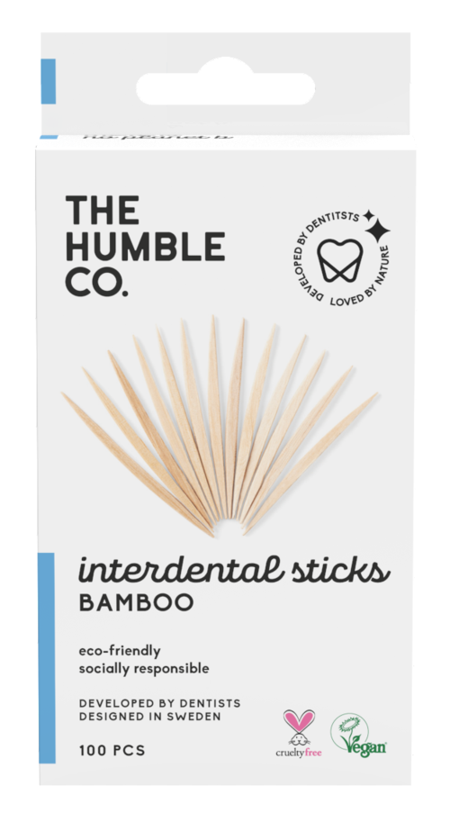The Humble Co. Interdental Bamboo Sticks 100 pcs 16 g