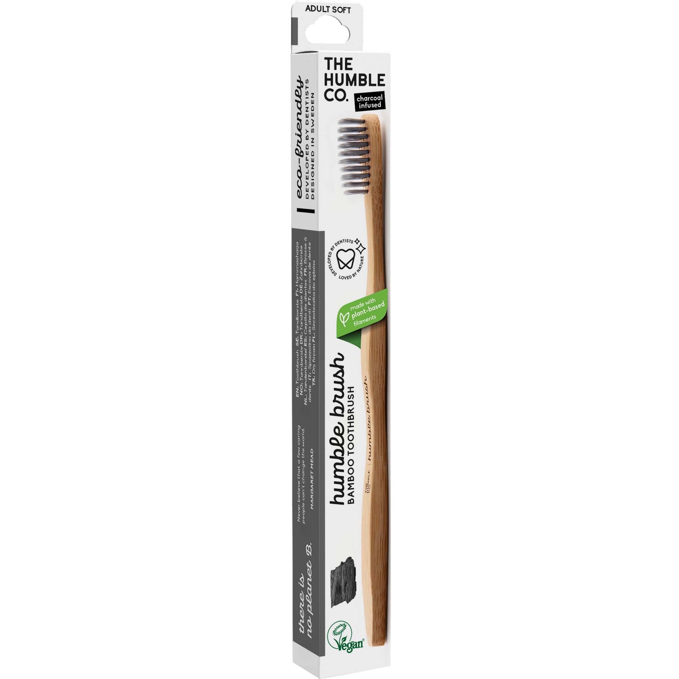 The Humble Co. Bamboo Toothbrush Adult Soft 20 g billede
