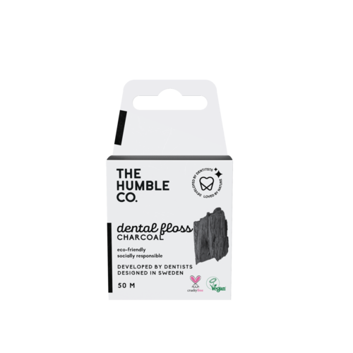 The Humble Co. Dental Floss 50m Charcoal
