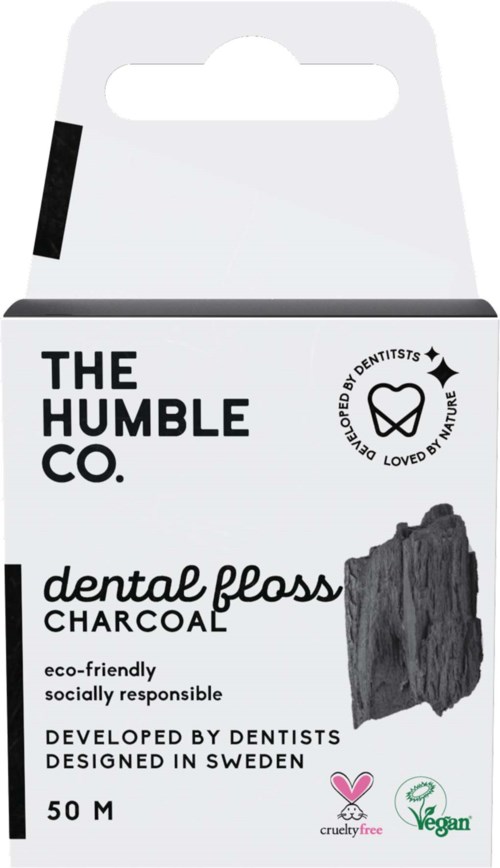 The Humble Co. Dental Floss 50m Charcoal
