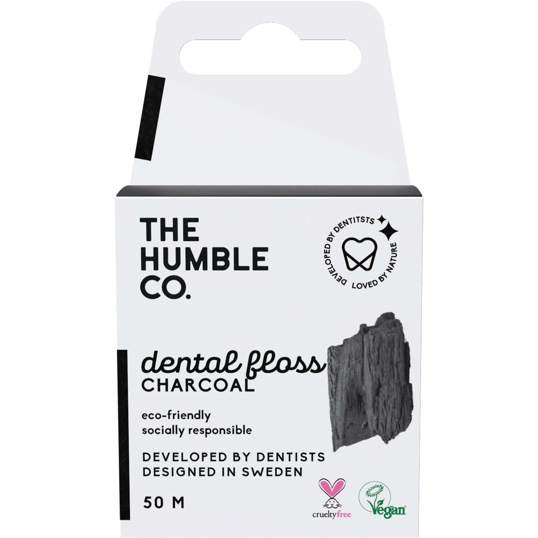 Bilde av The Humble Co. Dental Floss 50m Charcoal