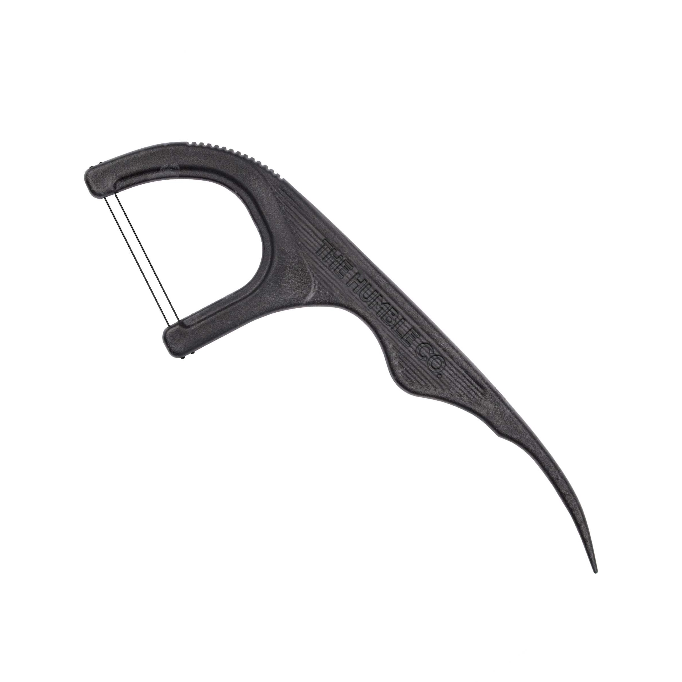 The Humble Co. Twin-Floss Picks 50 pcs Charcoal (obrázok 3)