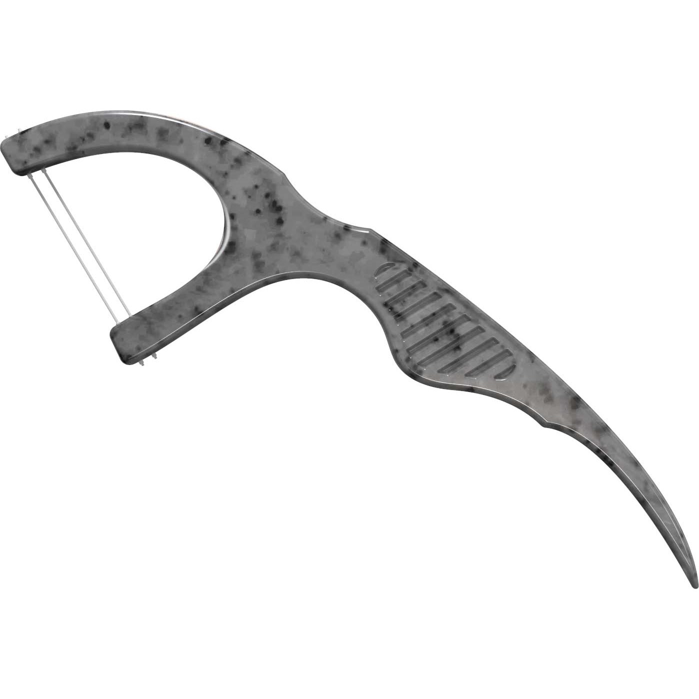 The Humble Co. Twin-Floss Picks 50 pcs Charcoal (obrázok 4)