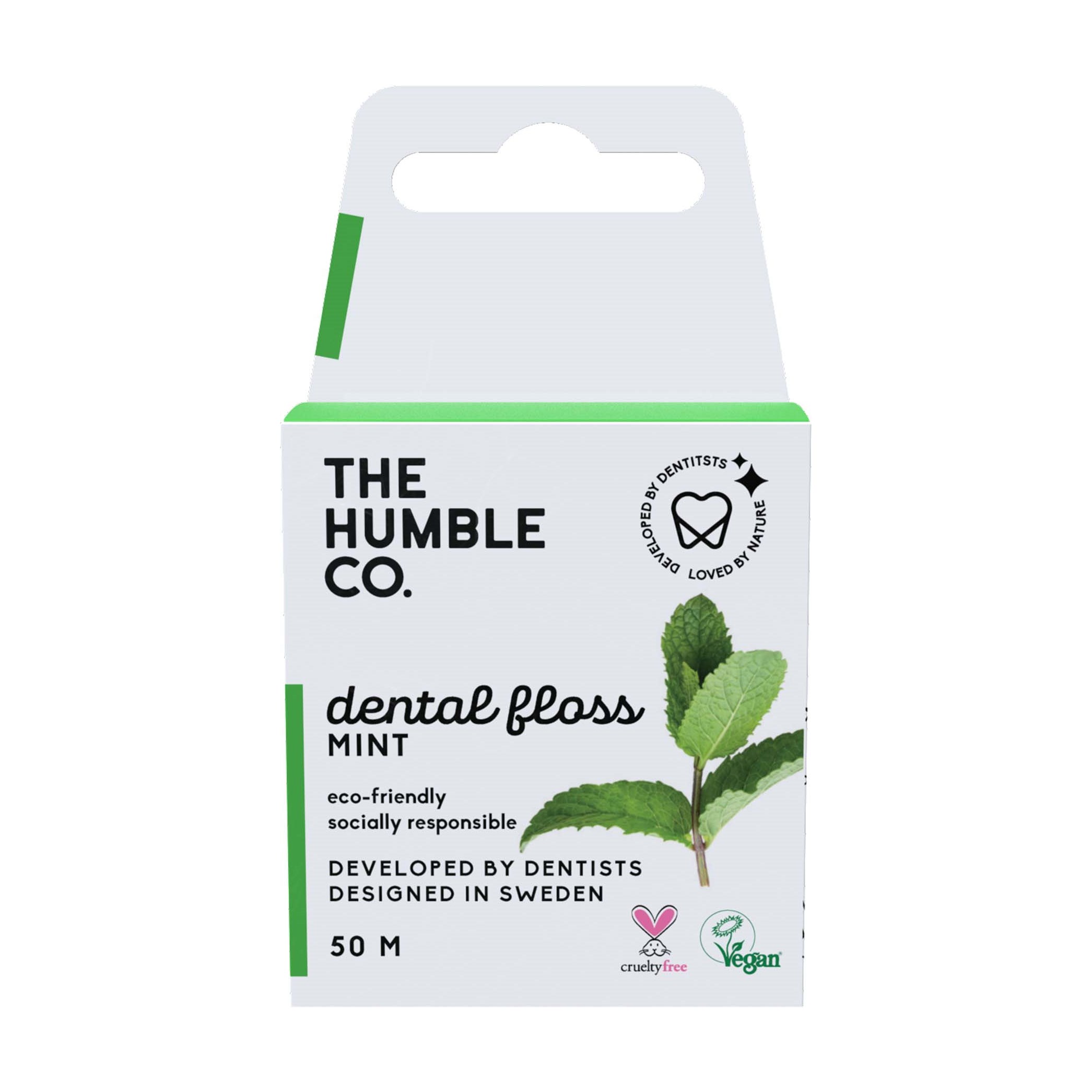 Läs mer om The Humble Co. Dental Floss Fresh 50 M Mint