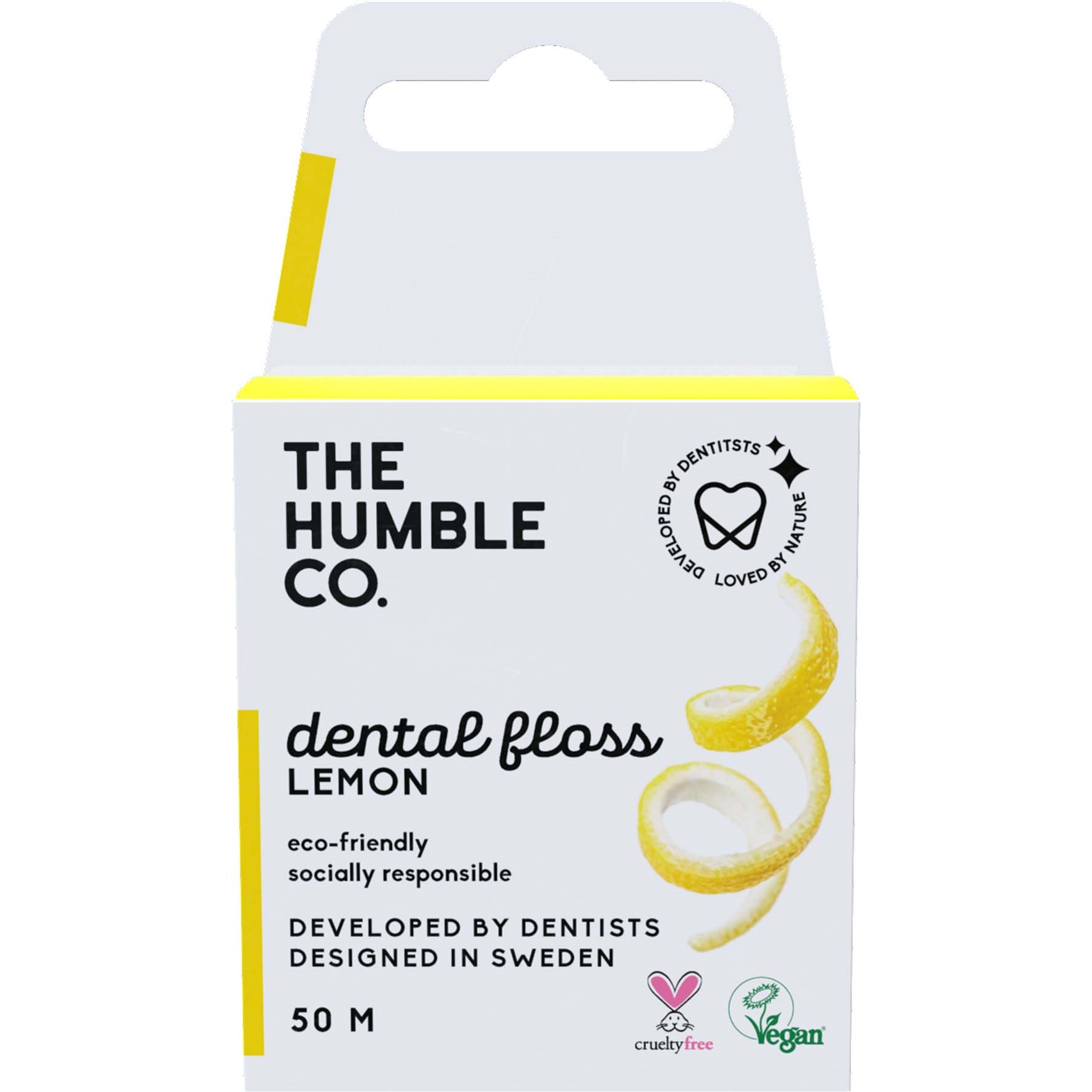 The Humble Co Dental Floss Lemon 50 m