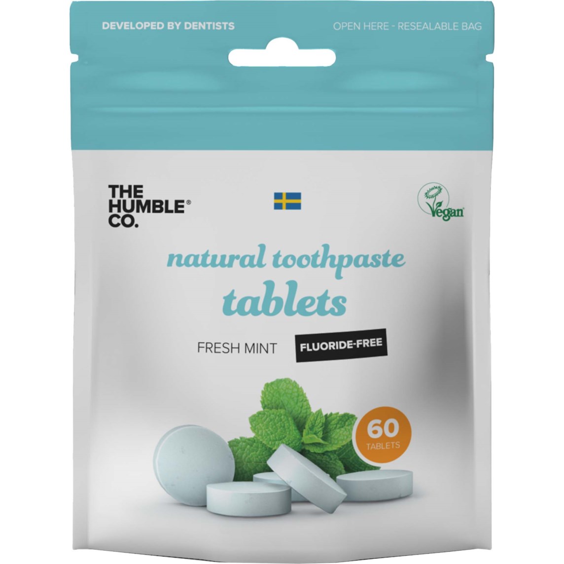 The Humble Co Dental Tablets Without Fluoride 60 st.