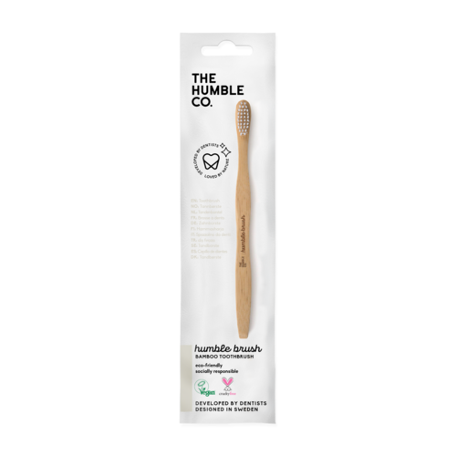 The Humble Co. Flat Curved Adult Soft White