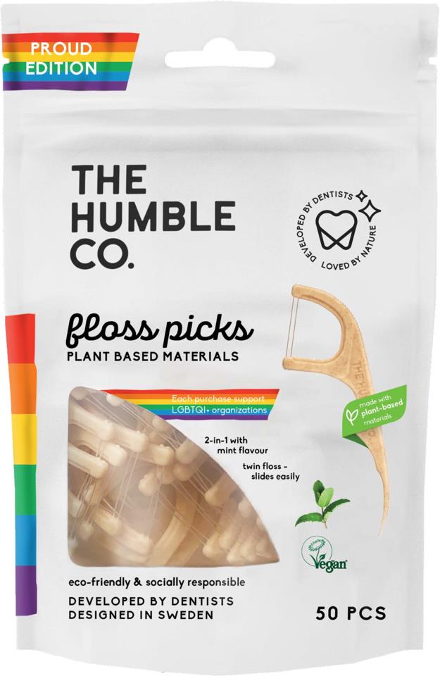 The Humble Co. Floss Picks Proud Edition