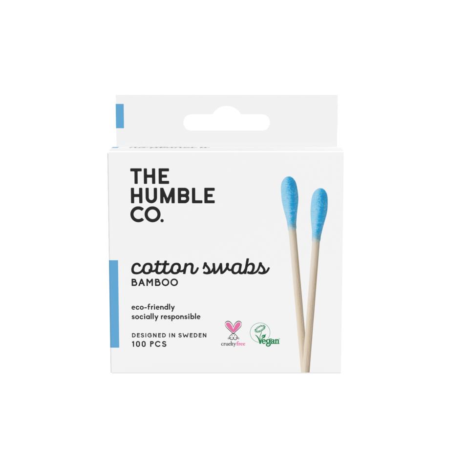 The Humble Co. Humble Natural Cotton Swabs Blue