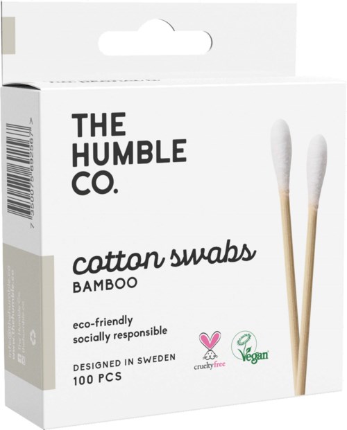 The Humble Co. Bamboo Cotton Swabs White