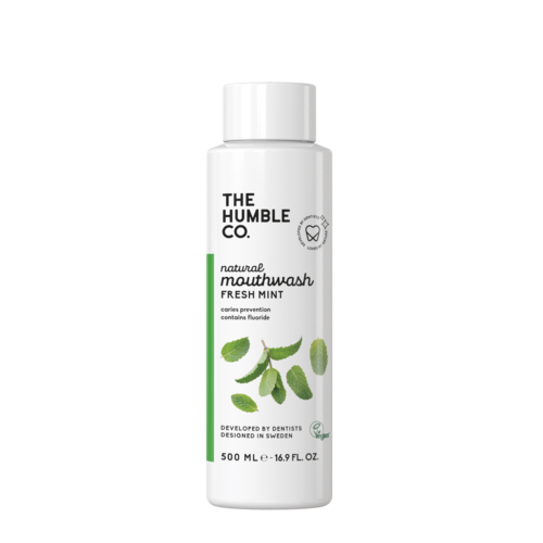 The Humble Co. Anticavity Mouthwash Fresh Mint 500 ml