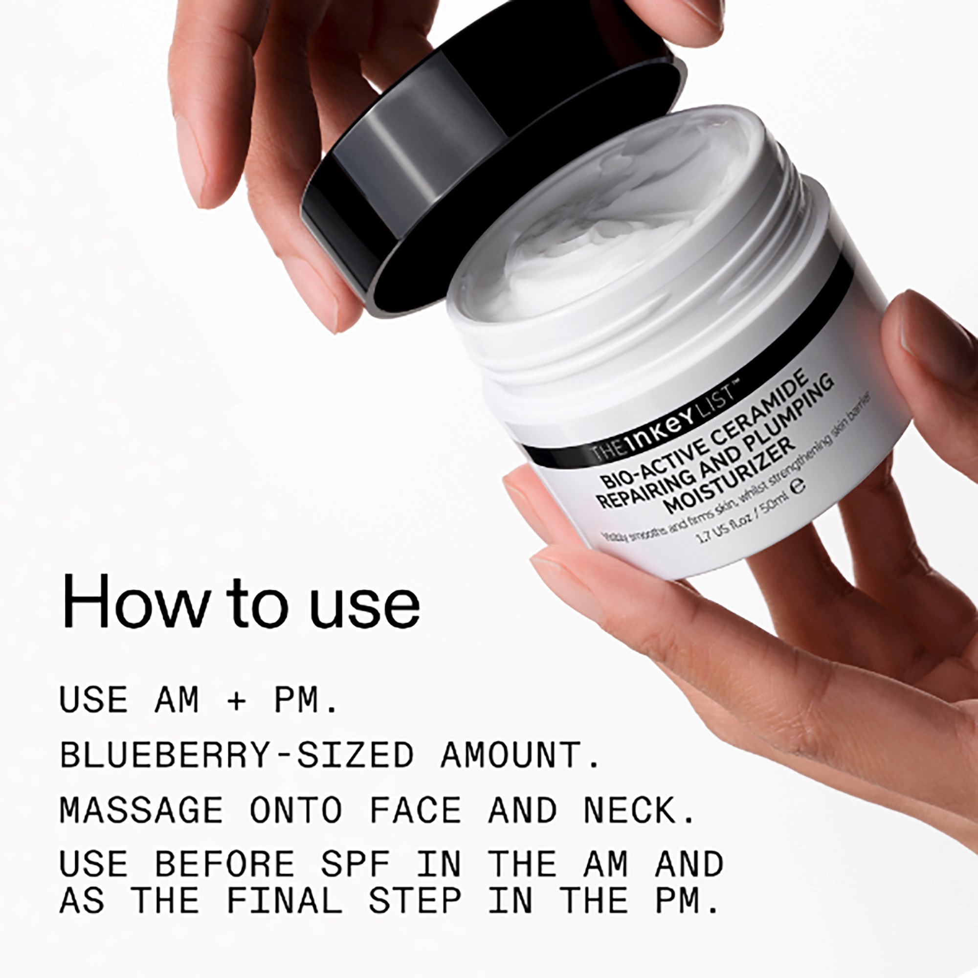 The Inkey List Bio-Active Ceramide Repairing and Plumping Moisturizer (obrázok 8)