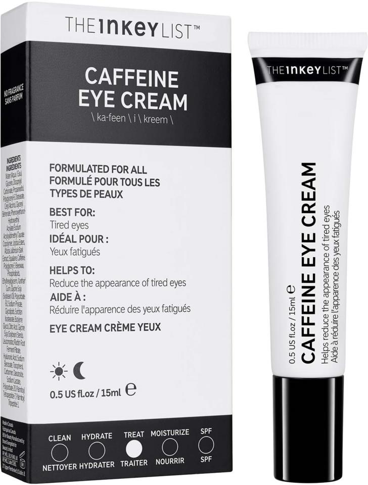 The Inkey List Caffeine Eye Cream 15 ml