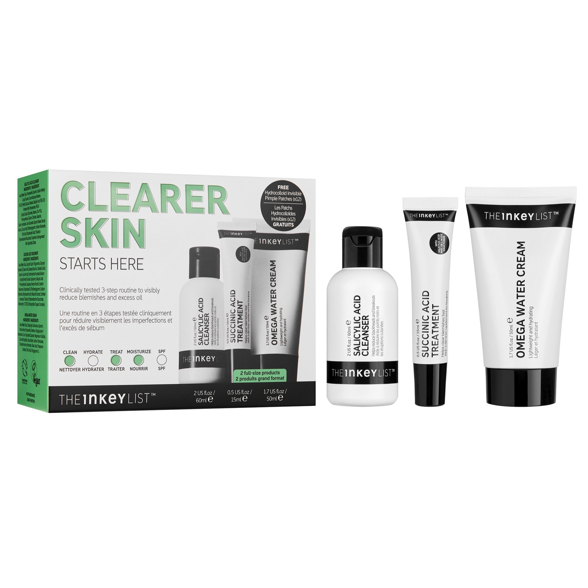 The INKEY List Clearer Skin Starts Here (160 g)