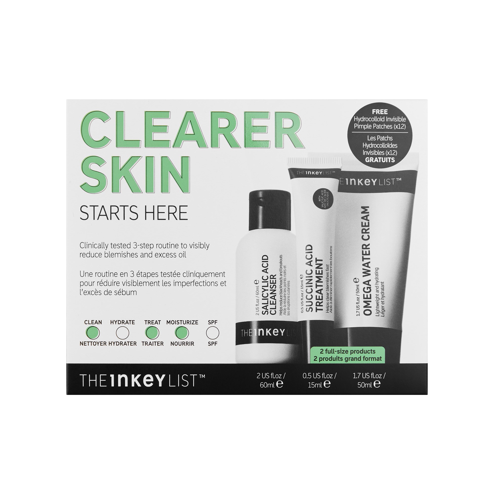 Alternativ bild 1 för The INKEY List Clearer Skin Starts Here 160 g
