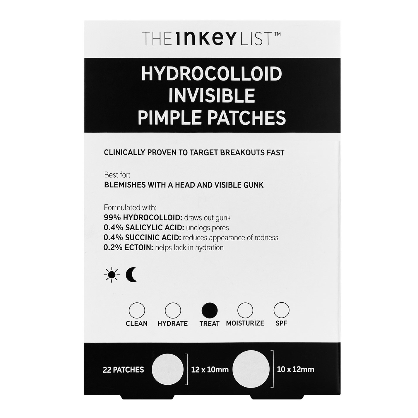 Läs mer om The Inkey List Hydrocolloid Invisible Pimple Patches 22 st