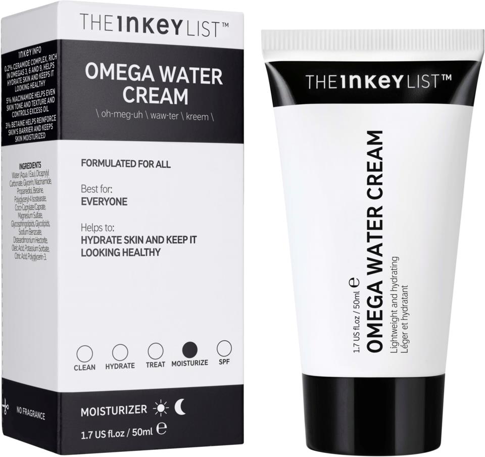 The Inkey List Omega Water Cream Moisturizer 50 ml