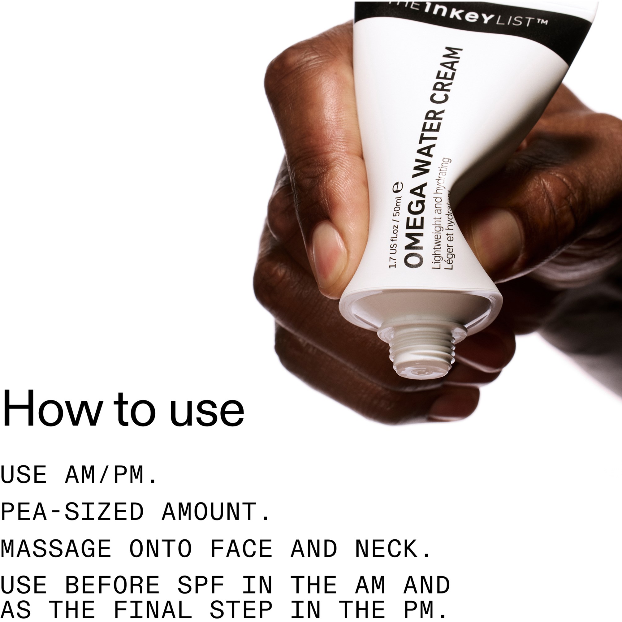 The Inkey List Omega Water Cream Moisturizer 50 ml (obrázok 6)