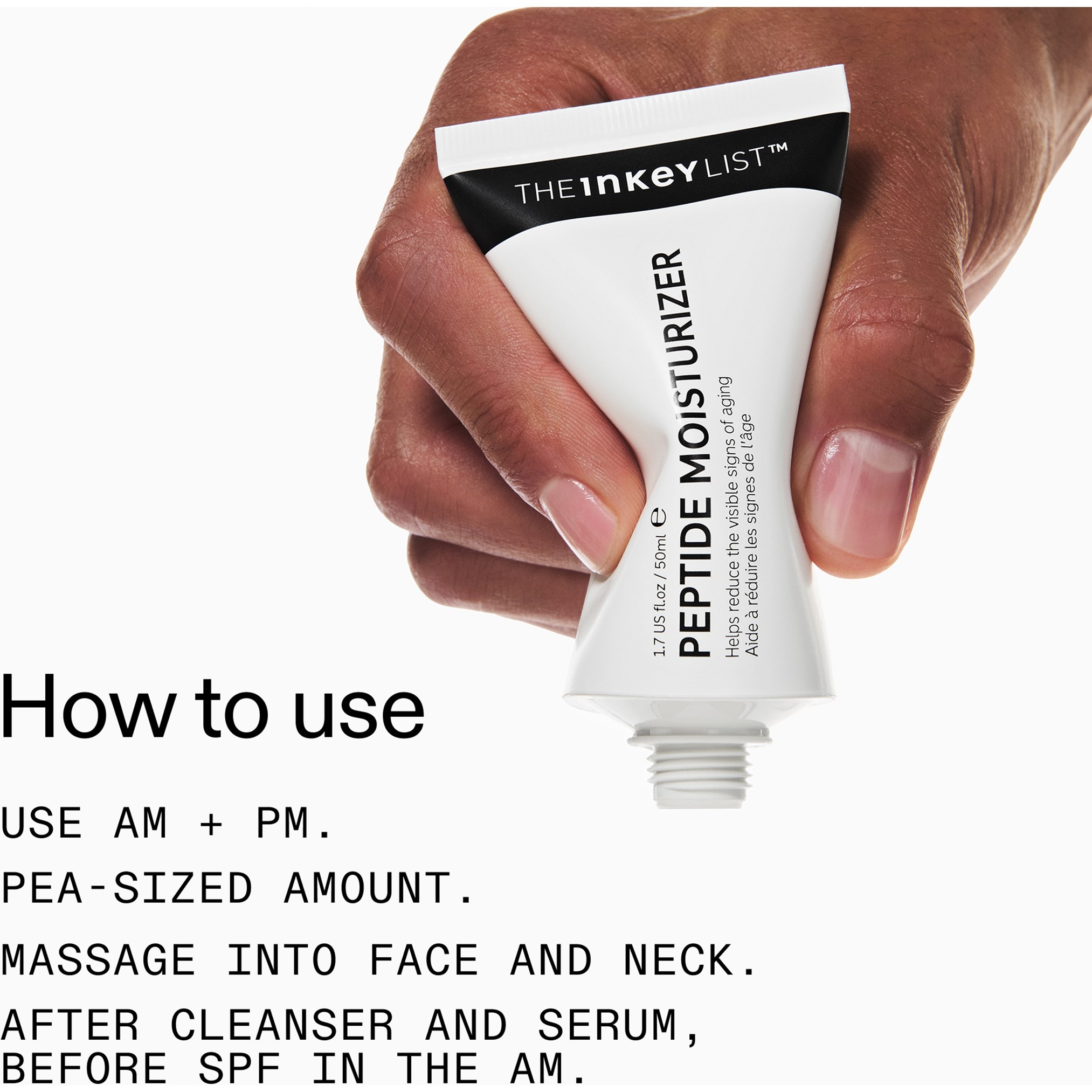 The Inkey List Peptide Moisturizer 50 ml (obrázok 4)