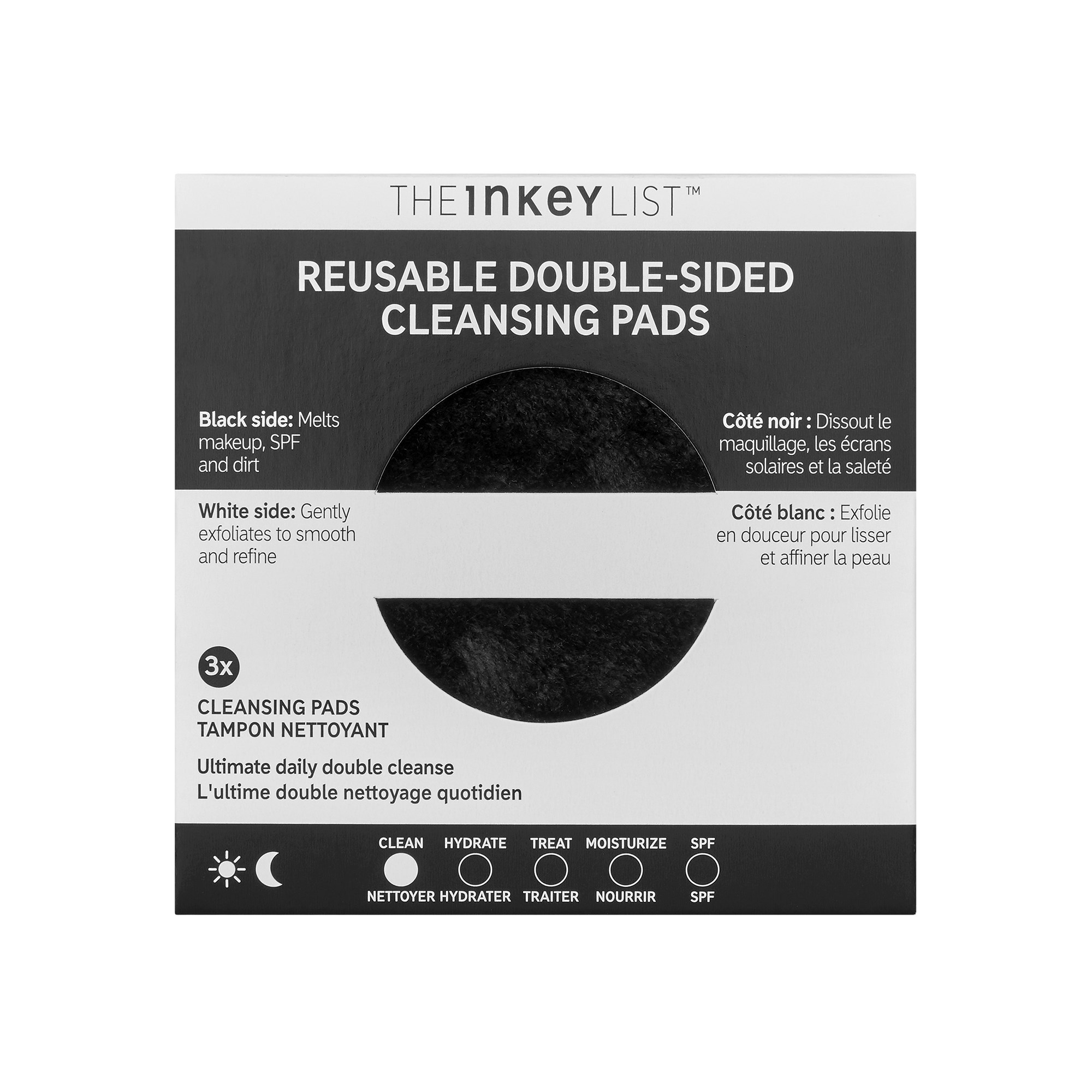 The Inkey List Reusable Cleansing Pads 3 szt. (obrázok 3)